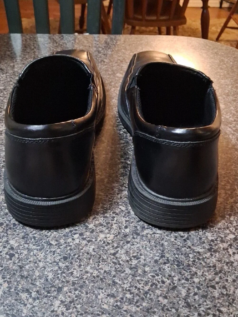 Nunn Bush Black Slip-On Leather Loafers 10 M